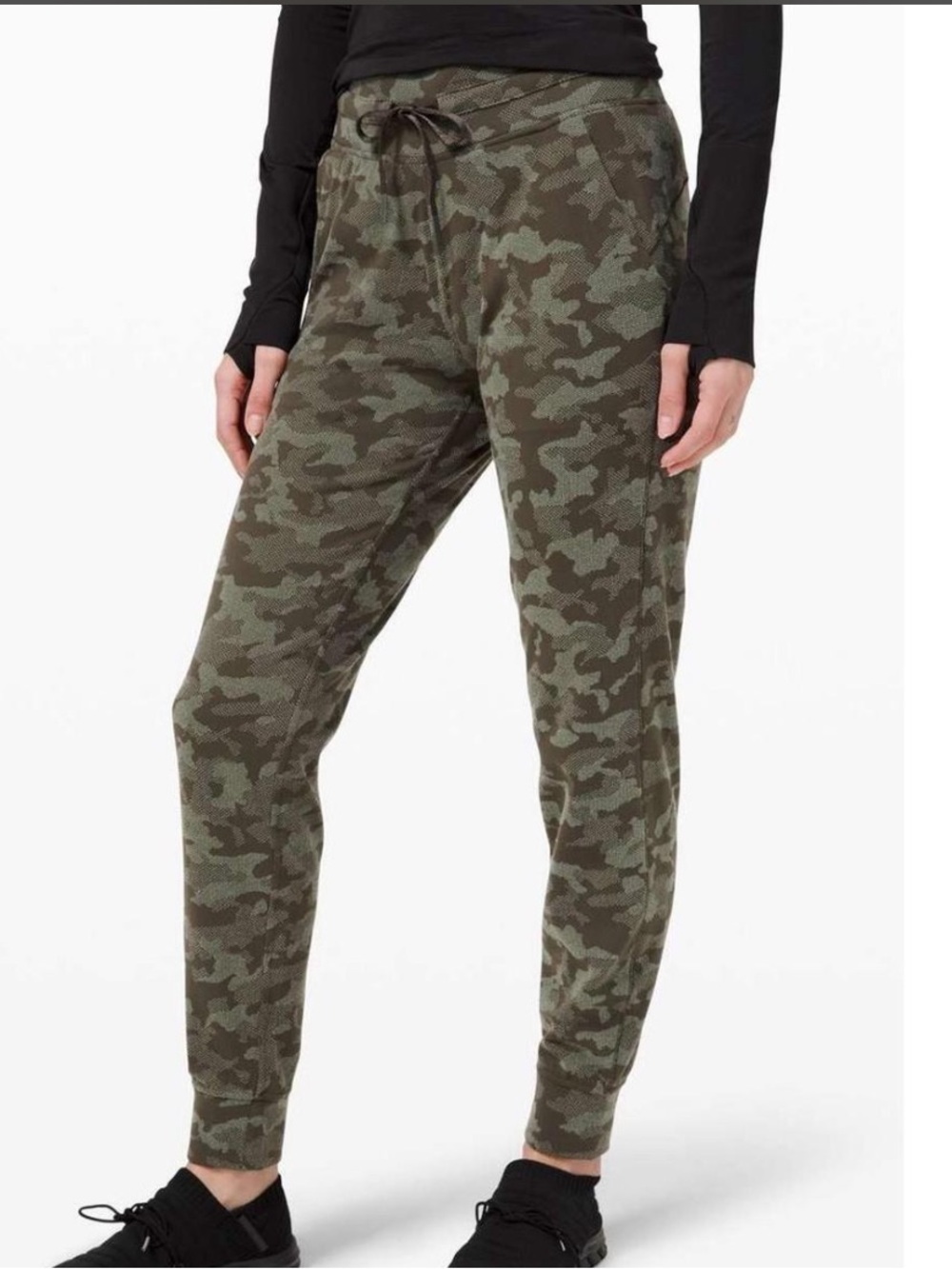 Lululemon Women’s Ready to Rulu Joggers Green Heritage Camo Size 4